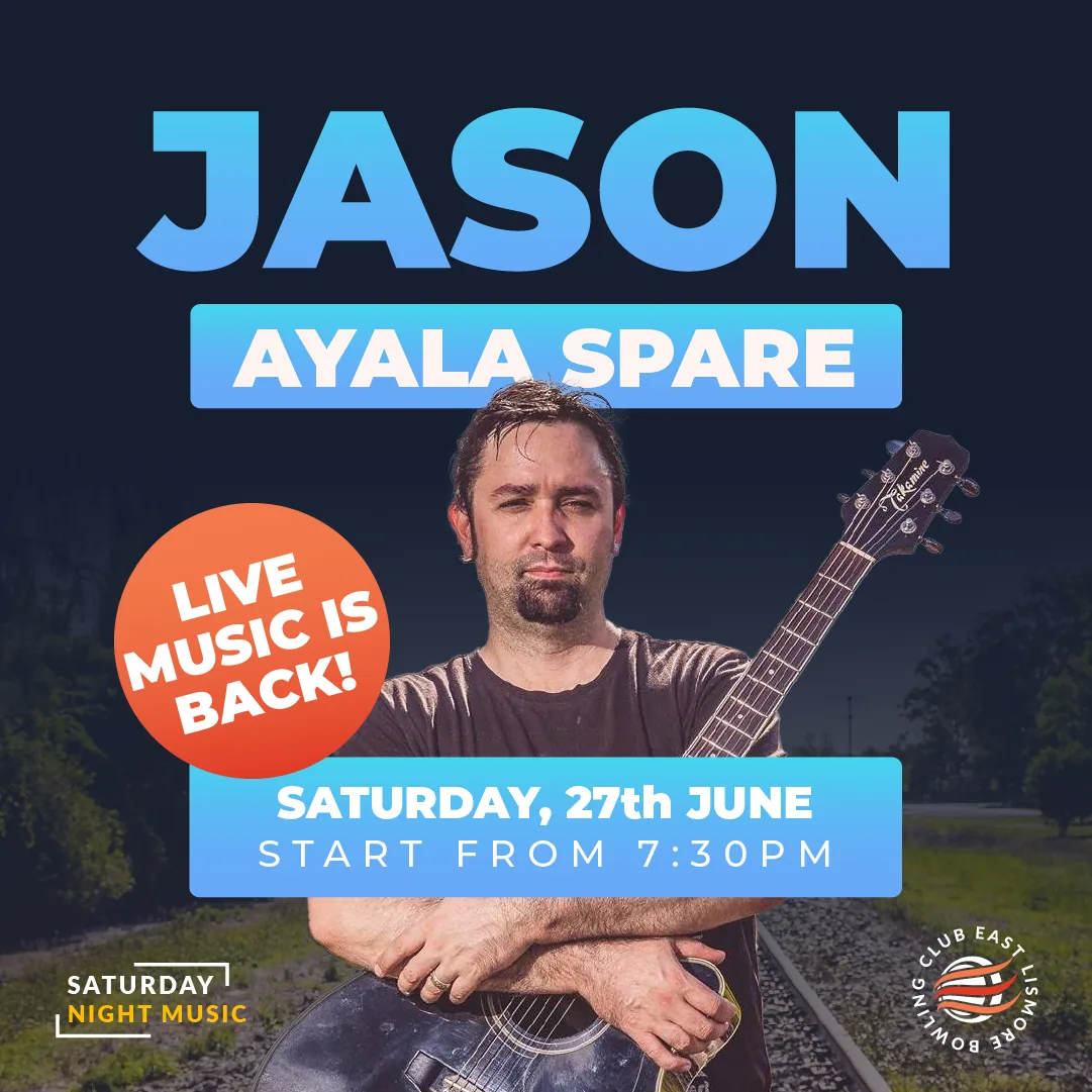 Jason Ayala Spare live music Saturday night artwork