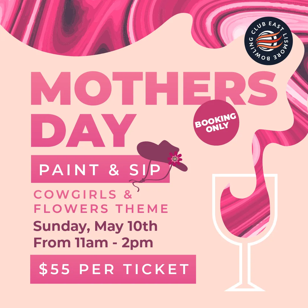 Mother's Day Paint and Sip 2026 artwork