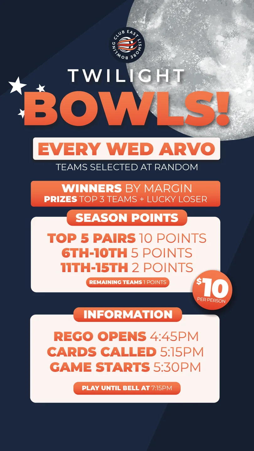 Twilight Bowls in-venue portrait screen artwork